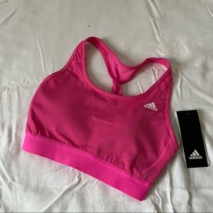 NWT Adidas Women Pink Padded Sports Bra